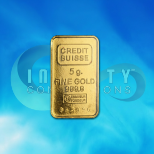 5 Gram 24K Gold Bar